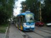 Souprava tramvají VarioLF pred porubskou vozovnou. | 17. května 2006 | Martin Večeřa